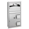 Partitions Mounted Toilet Paper & Seat Cover Dispenser - 5912 Se
